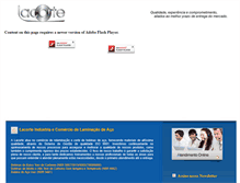 Tablet Screenshot of lacorte.ind.br